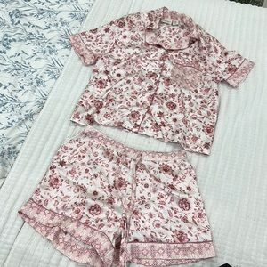 NEW floral pajama set